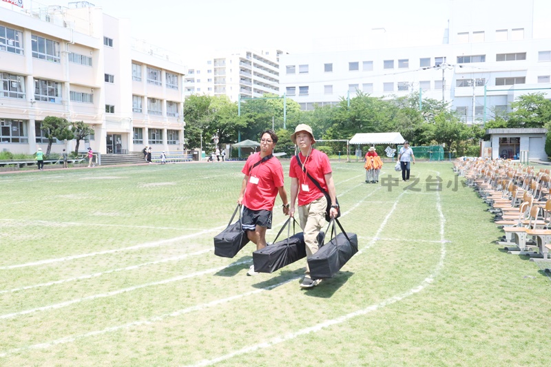 運動会のお手伝い